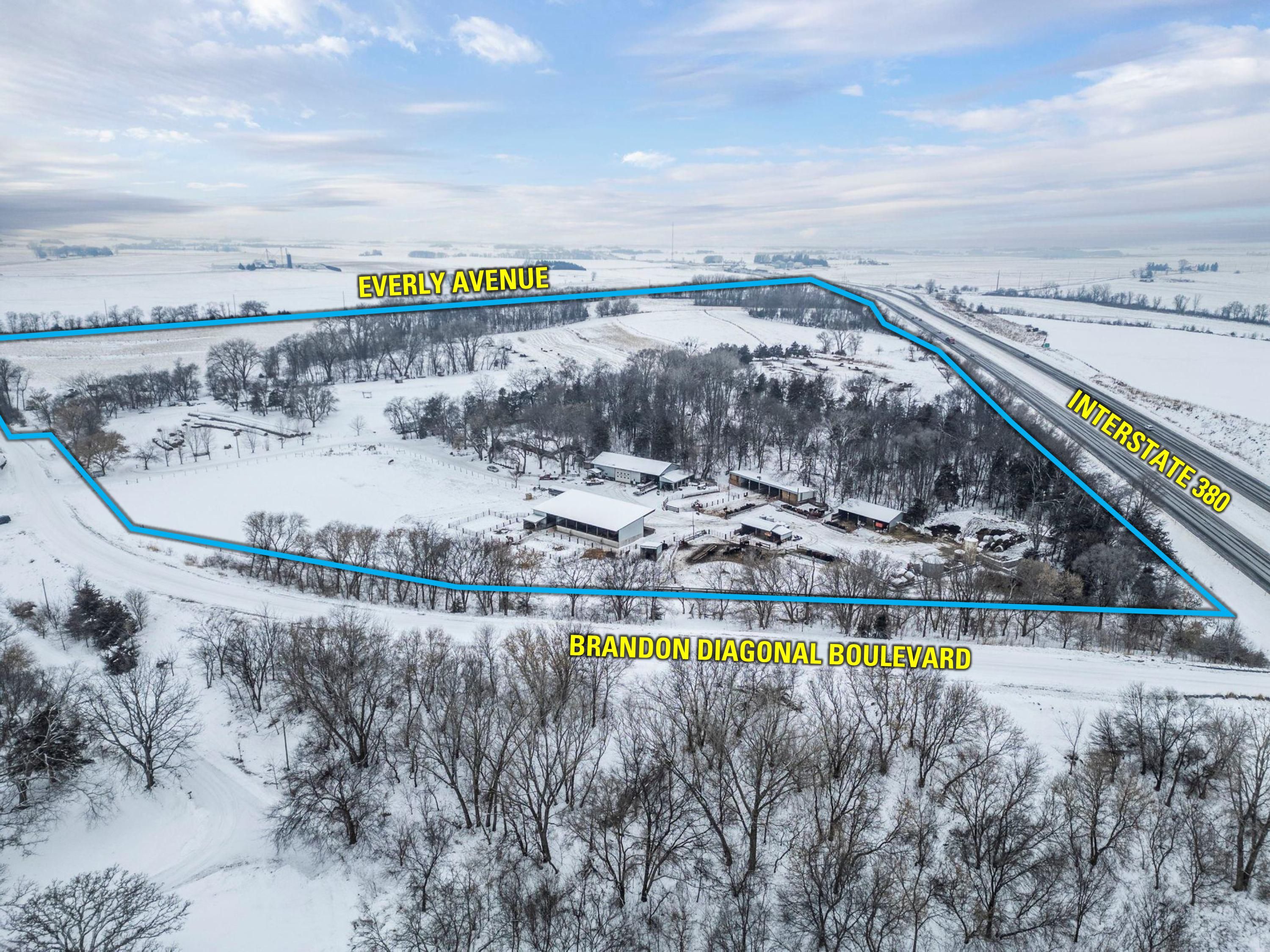 Listing Photo: Buchanan County Cattle Facility Aerial Outline